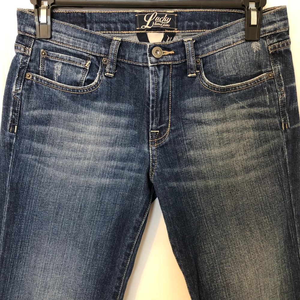 Lucky Brand Crop Medium Wash 3/4 length jeans